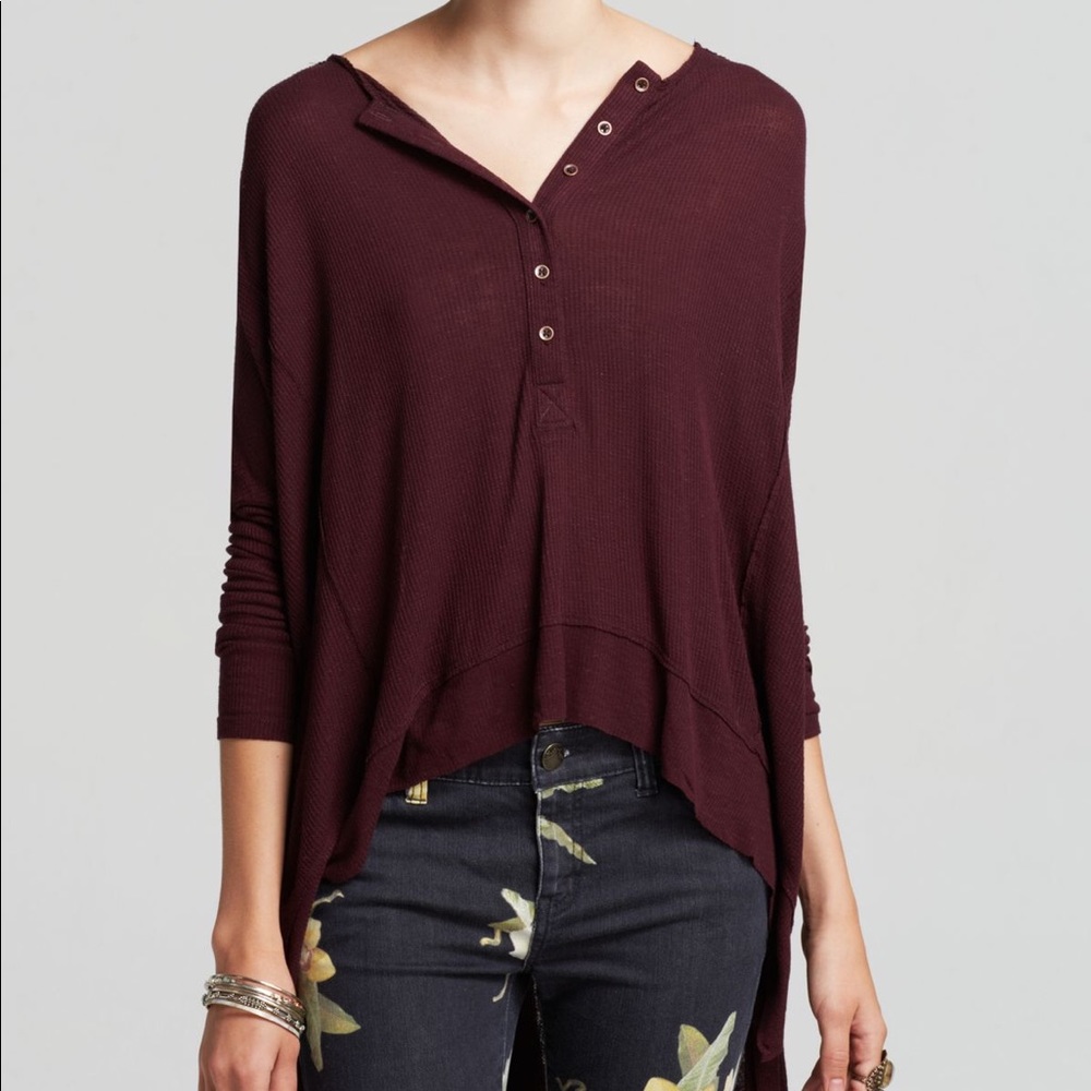 Free People Benedict Canyon Henley Top